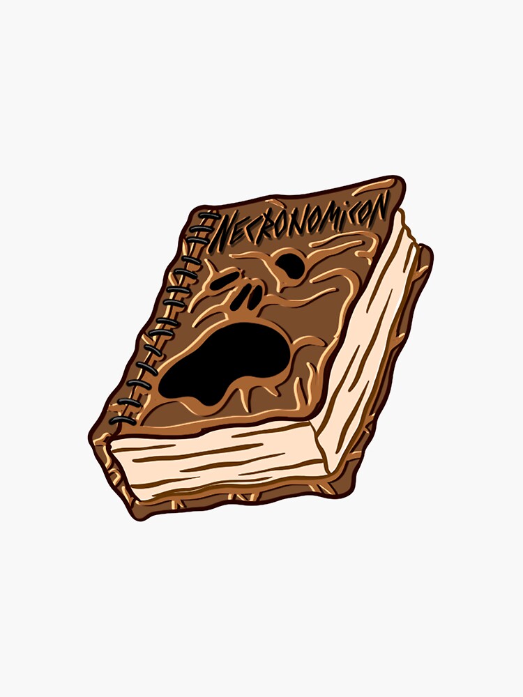 "Necronomicon Book of the Dead" Sticker for Sale by planeteep | Redbubble