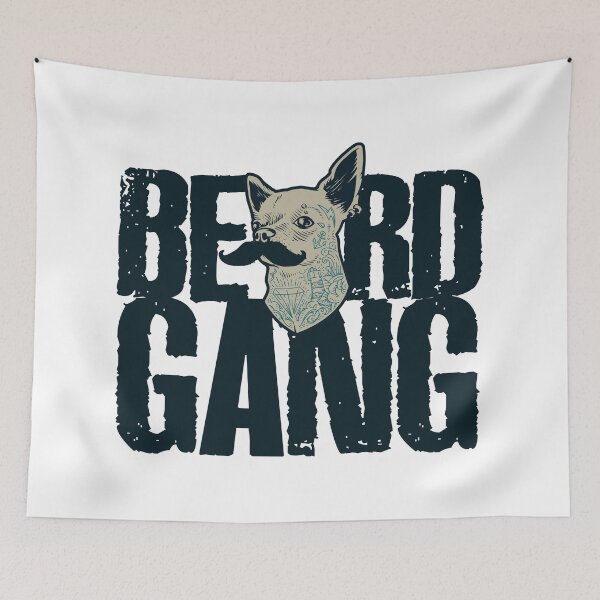 Item preview, Beard Gang Dog designed and sold by chillaxcats.