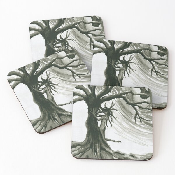 Item preview, Árbol Sprite Gothic Art Night Forest designed and sold by Deanna Davoli.