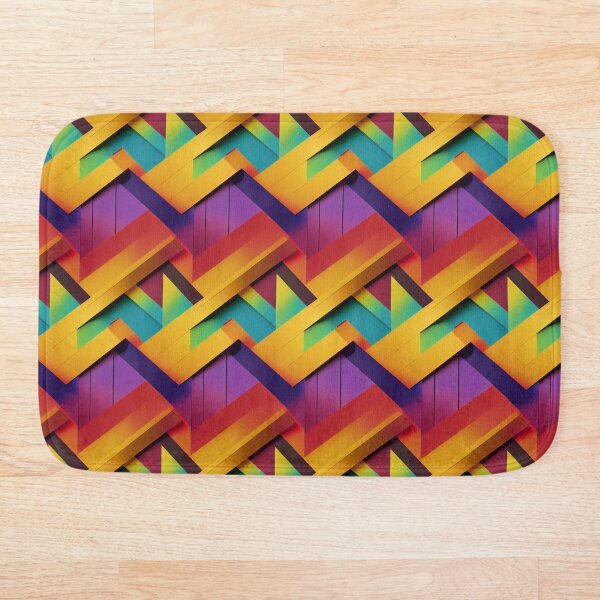 Item preview, Colorful geometric seamless pattern designed and sold by JeffLarose.