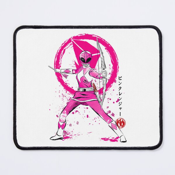 Item preview, Pink Ranger sumi e designed and sold by WilhelSchmitt.