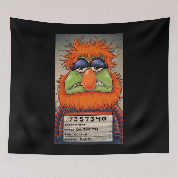 Item preview, Dr Teeth Wanted Poster designed and sold by HarinWijenayake.
