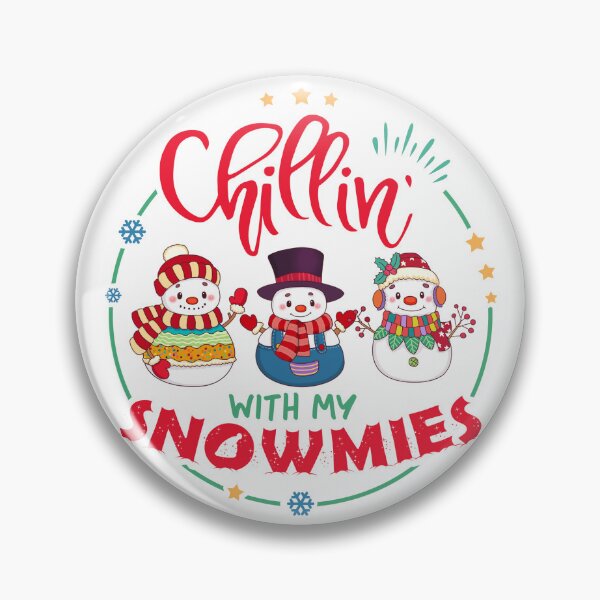 Item preview, chillin with my snowmies designed and sold by hieuhieustore.