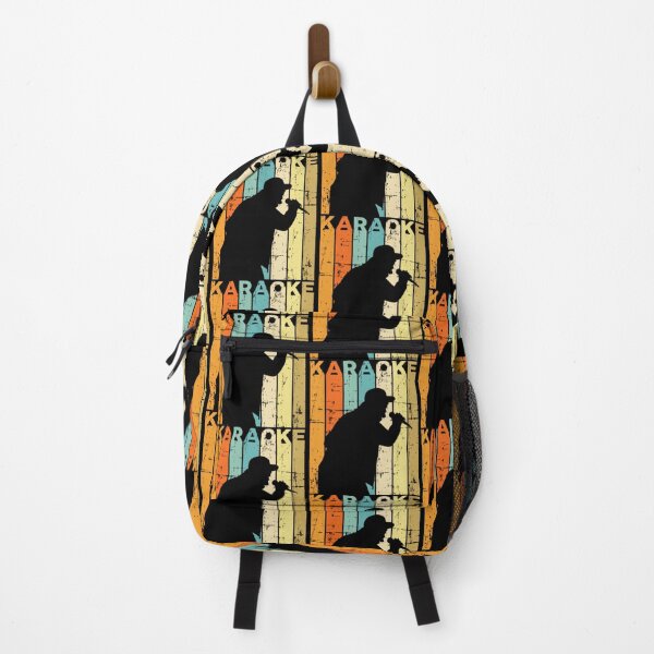 Item preview, retro karaoke vintage singer musician singing designed and sold by brokgoingsa.