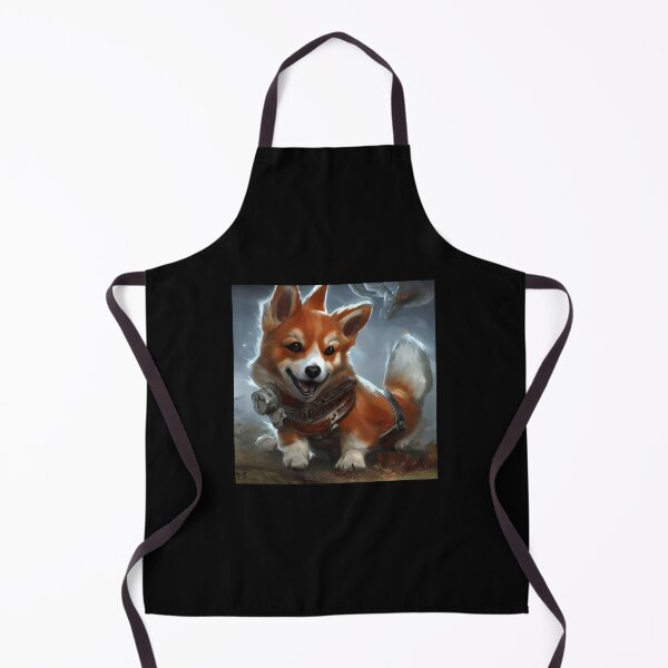 Item preview, AI Generated Art, War Corgi designed and sold by RabbitHoleMI.