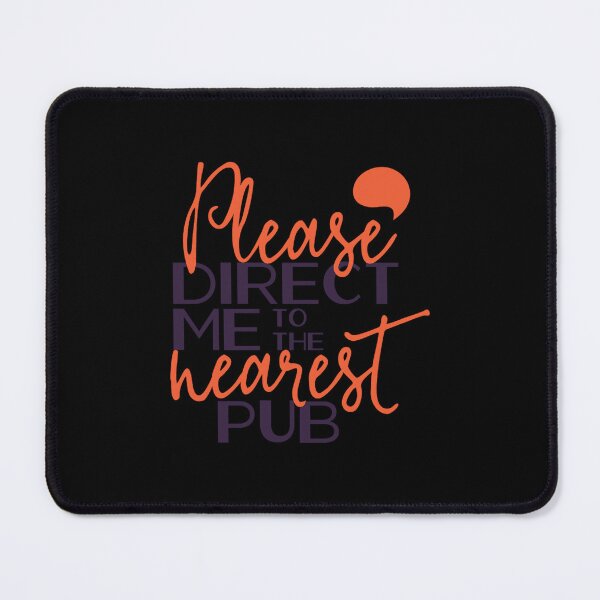 Item preview, please direct me to the nearest pub jacob zelazny transparent designed and sold by pudlikchww.