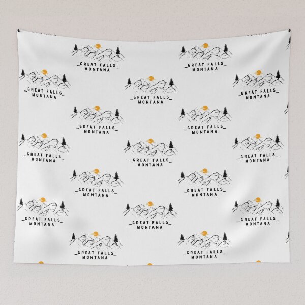 Item preview, Great Falls MT   designed and sold by NileTeez.