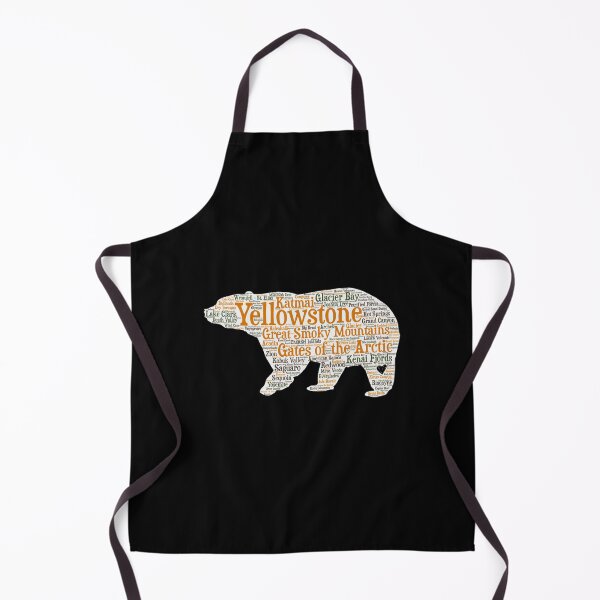 Item preview, National Parks Bear - Lists all 59 National Parks   designed and sold by NileTeez.
