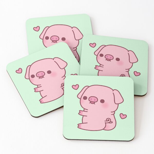 Item preview, Cute Chubby Pig With Big Butts designed and sold by rustydoodle.