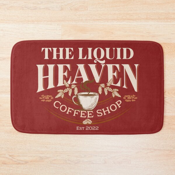 Item preview, The Liquid Heaven Coffee Shop for coffee lovers and bar sign lovers you know designed and sold by tranquilbeach.