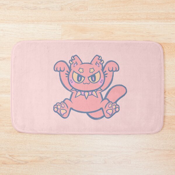 Item preview, Cute pink punk cat designed and sold by demialien.