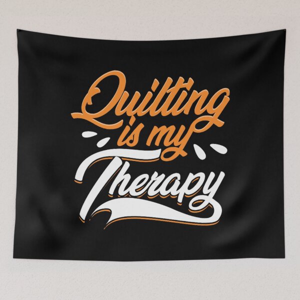Item preview, quilting is my therapy quilt crafting sewing gift thomas larch transparent designed and sold by isergchekerg.