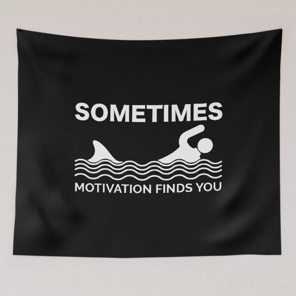 Item preview, Mens Sometimes Motivation Finds You designed and sold by FelicityKno.