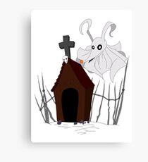 Dog house Canvas Print