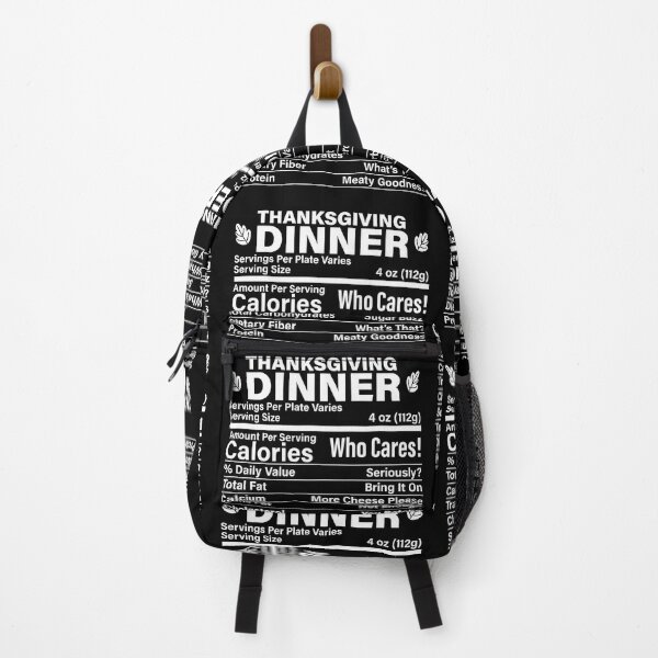 Item preview, Thanksgiving Dinner Funny Fake Calories Nutritional Facts designed and sold by GravitiTees.