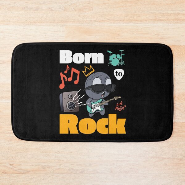 Item preview, Born to Rock Black designed and sold by HyzoArt.