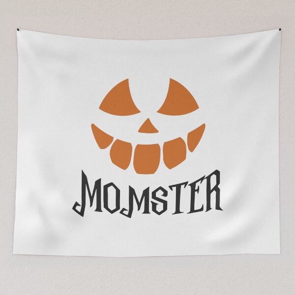 Item preview, Momster T Shirt Womens Funny Halloween Face Magical Graphic Tee Casual Mom Letter Print designed and sold by cutenevil.