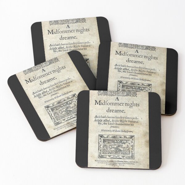 Item preview, Midsummer Quarto designed and sold by Shakespeare Northwest.