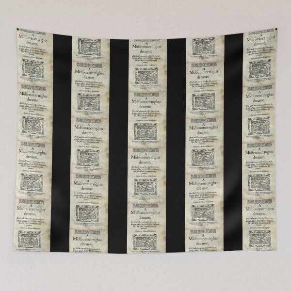 Item preview, Midsummer Quarto designed and sold by Shakespeare Northwest.