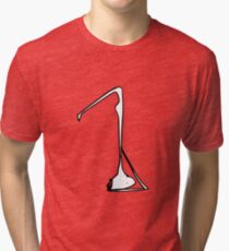 Headstand (Shirshasana). Tri-blend T-Shirt