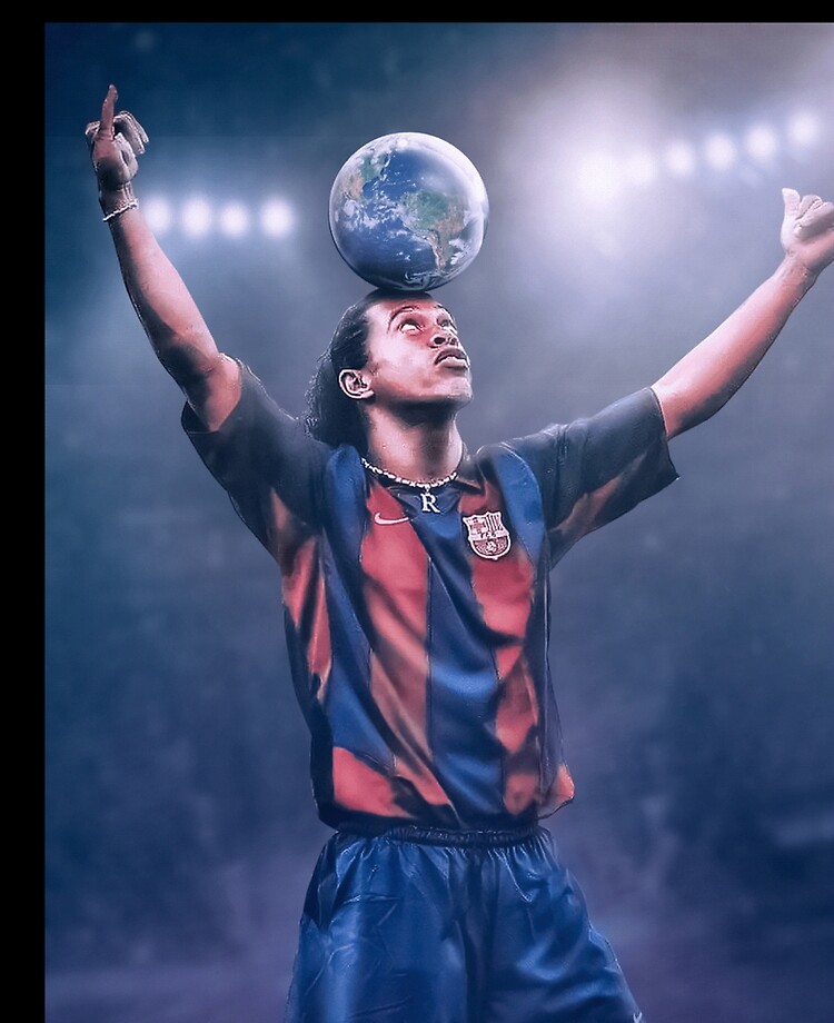 Football Legends  iPhone Wallpapers Ronaldinho FC Barcelona