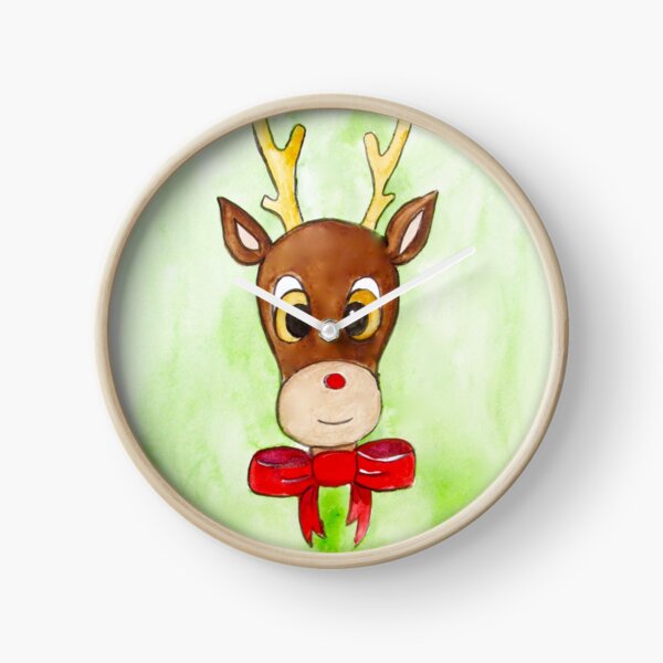 Item preview, Christmas Rudolph Reindeer  designed and sold by PaintedbyCarol.