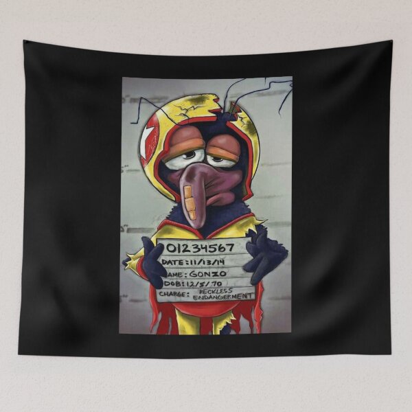 Item preview, Gonzo Wanted Poster designed and sold by HarinWijenayake.