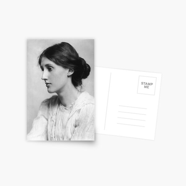 Item preview, Virginia Woolf - black and white designed and sold by savantdesigns.