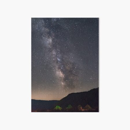 West Virginia Sky Art Board Print