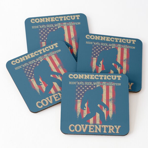 Item preview, Connecticut Coventry Bigfoot USA Flag Sasquatch lovers   designed and sold by ciartwork.