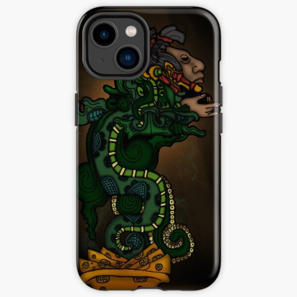 Mayan Serpent God iPhone Tough Case