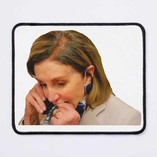 Item preview, Nancy Pelosi Eating a Slim Jim designed and sold by GrellenDraws.
