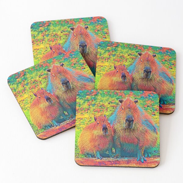 Item preview, AnimalColor_Capybara_002 designed and sold by JAMFoto.