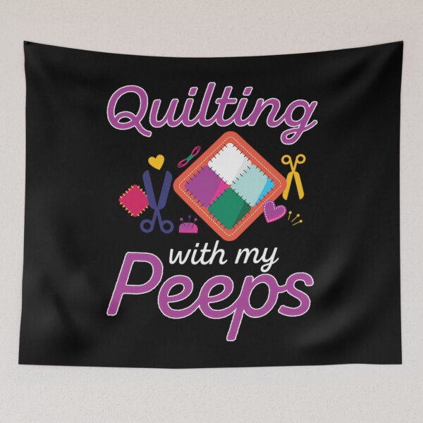 Artikelvorschau, Quilten mit meinem peeps Quilting Lover Shirt entworfen und verkauft von isergchekerg.