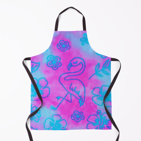 Item preview, Hot Pink Flamingo in Dreamy Turquoise Clouds designed and sold by Kim Arnott.