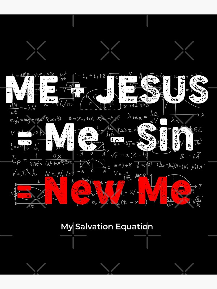 Jesus Math. Mathematical explanation of the Jesus salvation. Funny ...