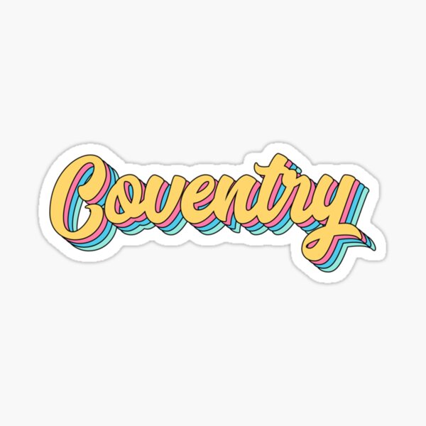 Item preview, Conventry retro yellow script   designed and sold by ZonaJoCreations.