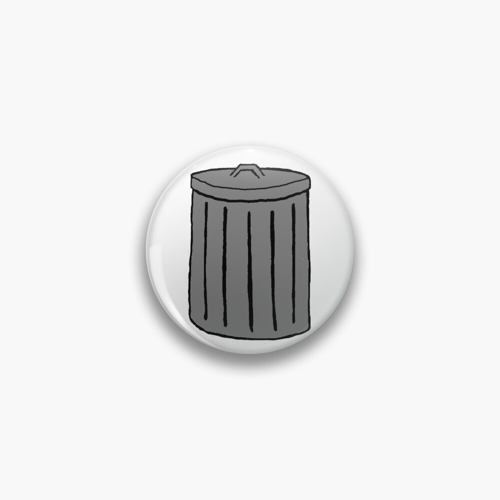 Cartoon Trash Can