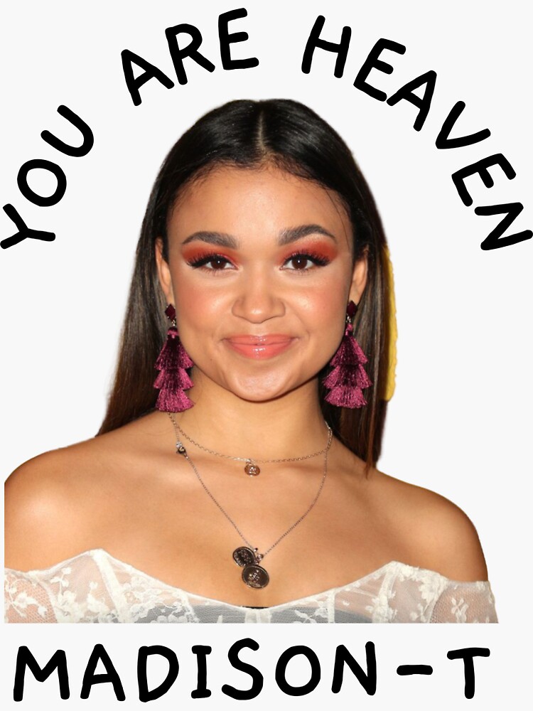  you are heaven sent pun sticker for sale by celebpuns redbubble