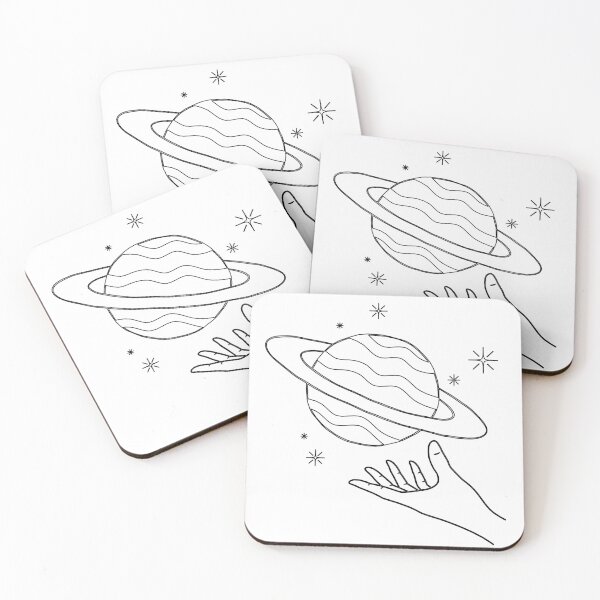 Item preview,  Saturn in hand Drawing Hand Saturn planet  designed and sold by Tonytops ⭐⭐⭐⭐⭐.
