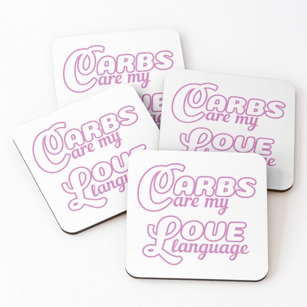 Item preview, CARBS ARE MY LOVE LANGUAGE designed and sold by ittybittyowl.