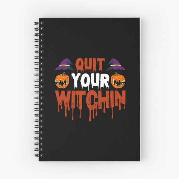 Item preview, Quit your witchin 2021 halloween quote designed and sold by isergchekerg.
