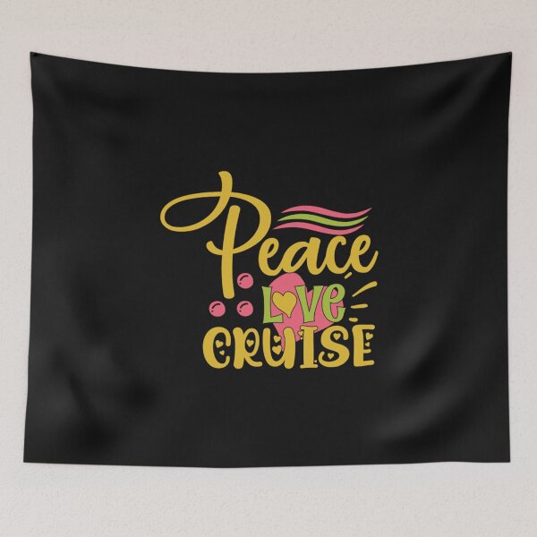 Item preview, Croisière Peace Love  designed and sold by CathrineStark.