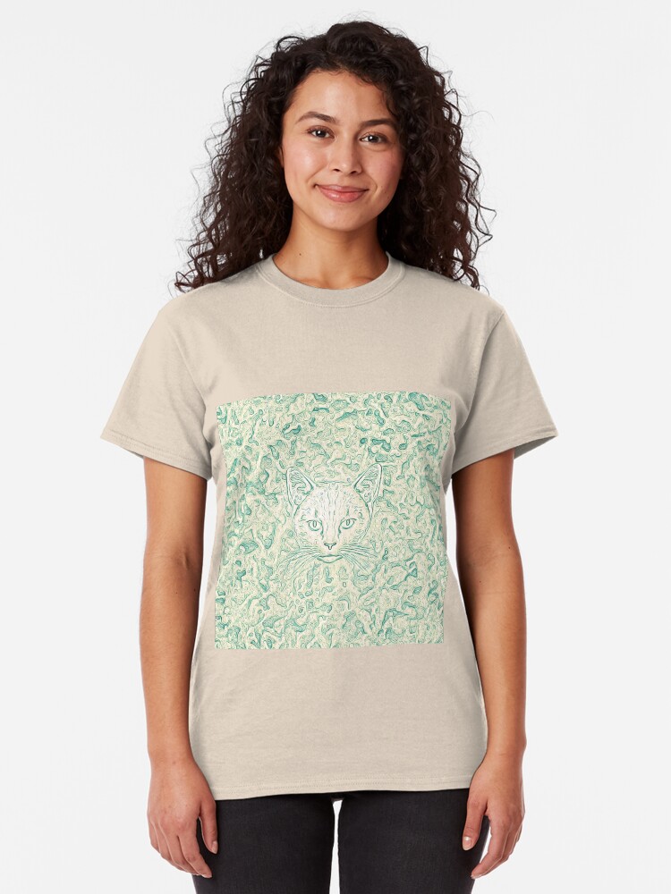 Alternate view of Cold—Warm Cat Classic T-Shirt