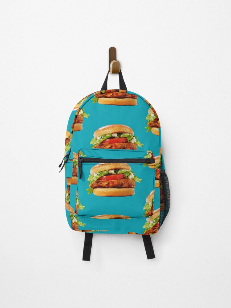 McDonald's Breakfast Egg McMuffin Logo Allover Print Mini Backpack