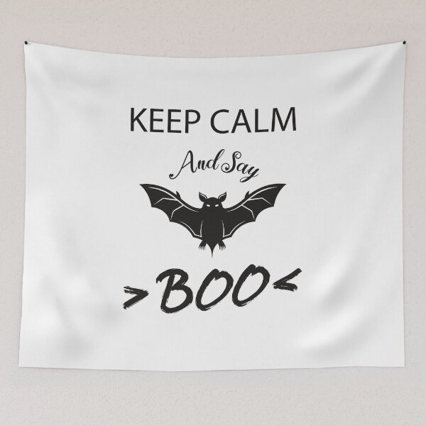 Item preview, Keep Calm And Say Boo, Halloween Quotes designed and sold by OB-Store.