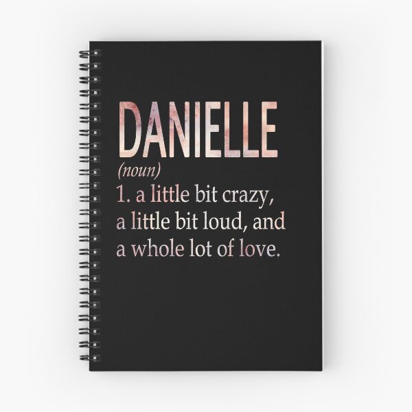Item preview, Danielle Girl Name Definition designed and sold by BrookHBung.