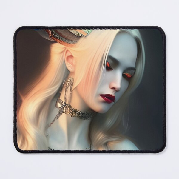 Item preview, Sexy Blonde Vampire Alluring Seductress Mesmerizing Artwork designed and sold by Eliteijr.