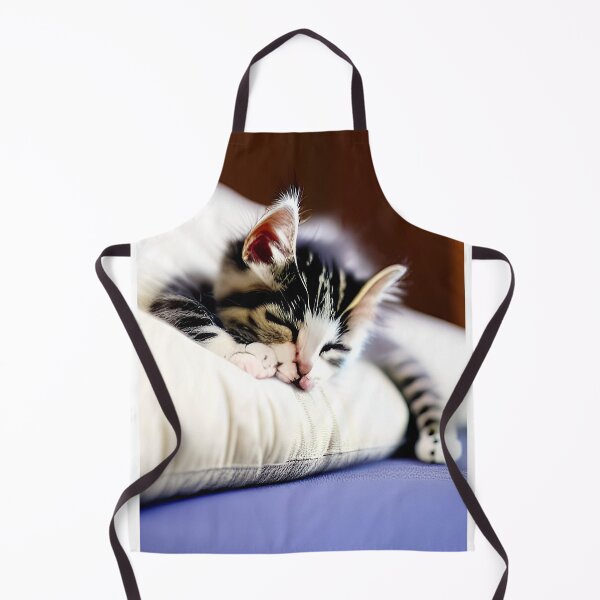 Item preview, Kitten sleeping on pillow designed and sold by zorropriest.