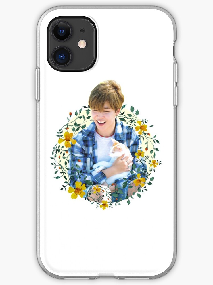 Jimin flowers iphone 11 case Jimin flowers iphone 11 case